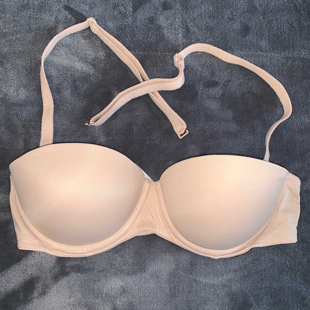 32A PINK by Victoria’s Secret Strapless Bra Nude